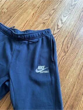 Nike Men's Navy Football Fleece Joggers